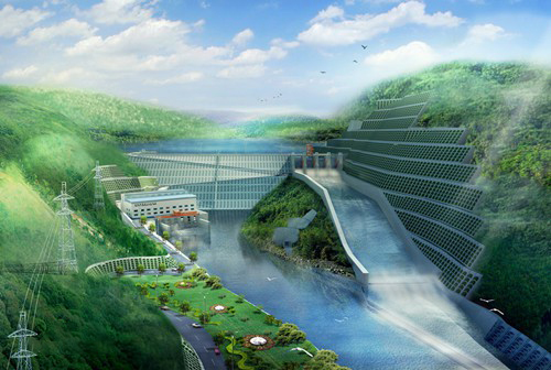 通江老挝南塔河1号水电站项目